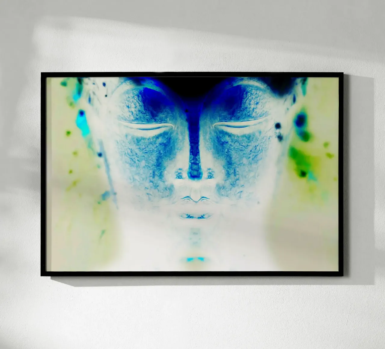 Buddha poster con telaio in plastica da Happy 😃 Art 🎨 by Christine Schnoell