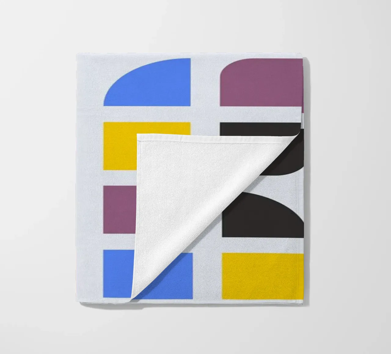 Bauhaus 1919 Grid | Poster astratto geometrico telo mare da Studio Vibe