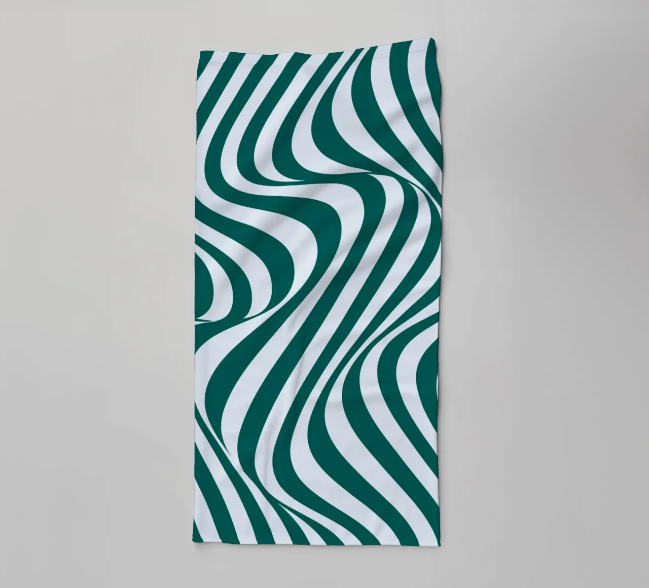 Poster Bauhaus Op-Art - Linee ondulate 1923 asciugamano da bagno da Studio Vibe