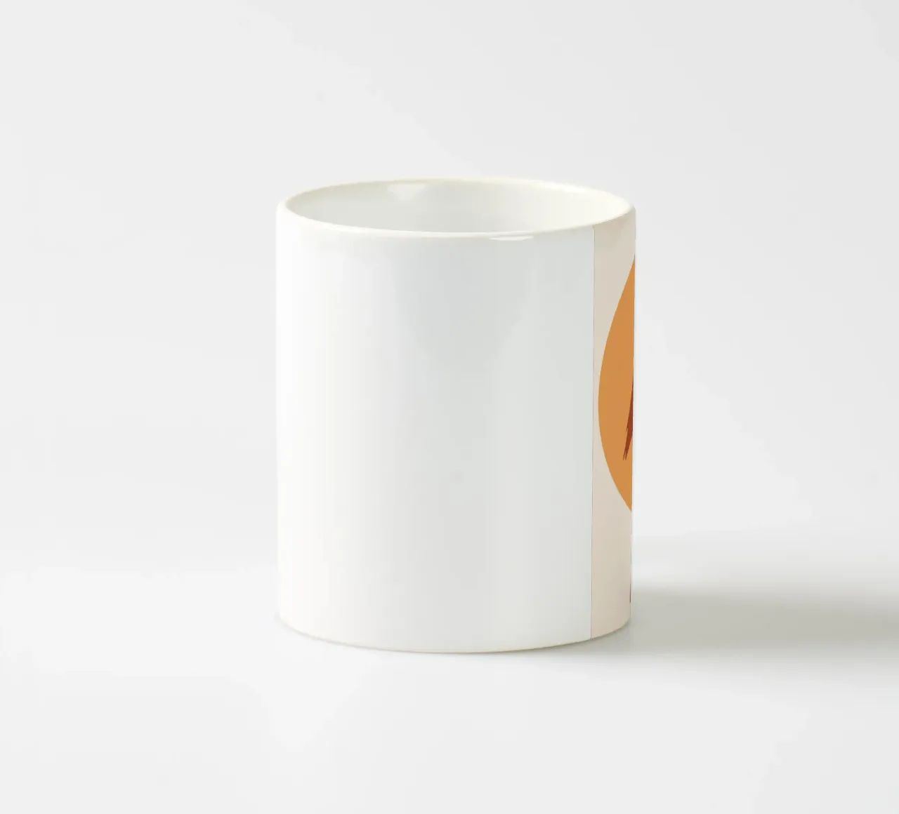 Fenicottero rosa tazza in ceramica da Jonathan R NASH