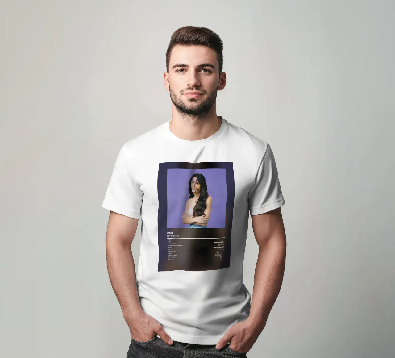 SOUR (2021) by Olivia Rodrigo t-shirt da DGUnder