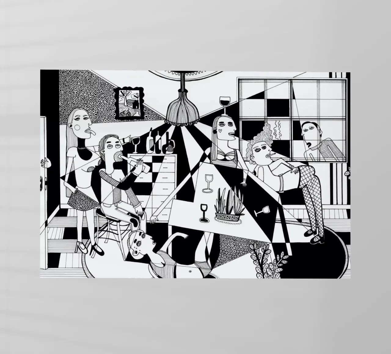 Party pellicola backlit da Studio Teer