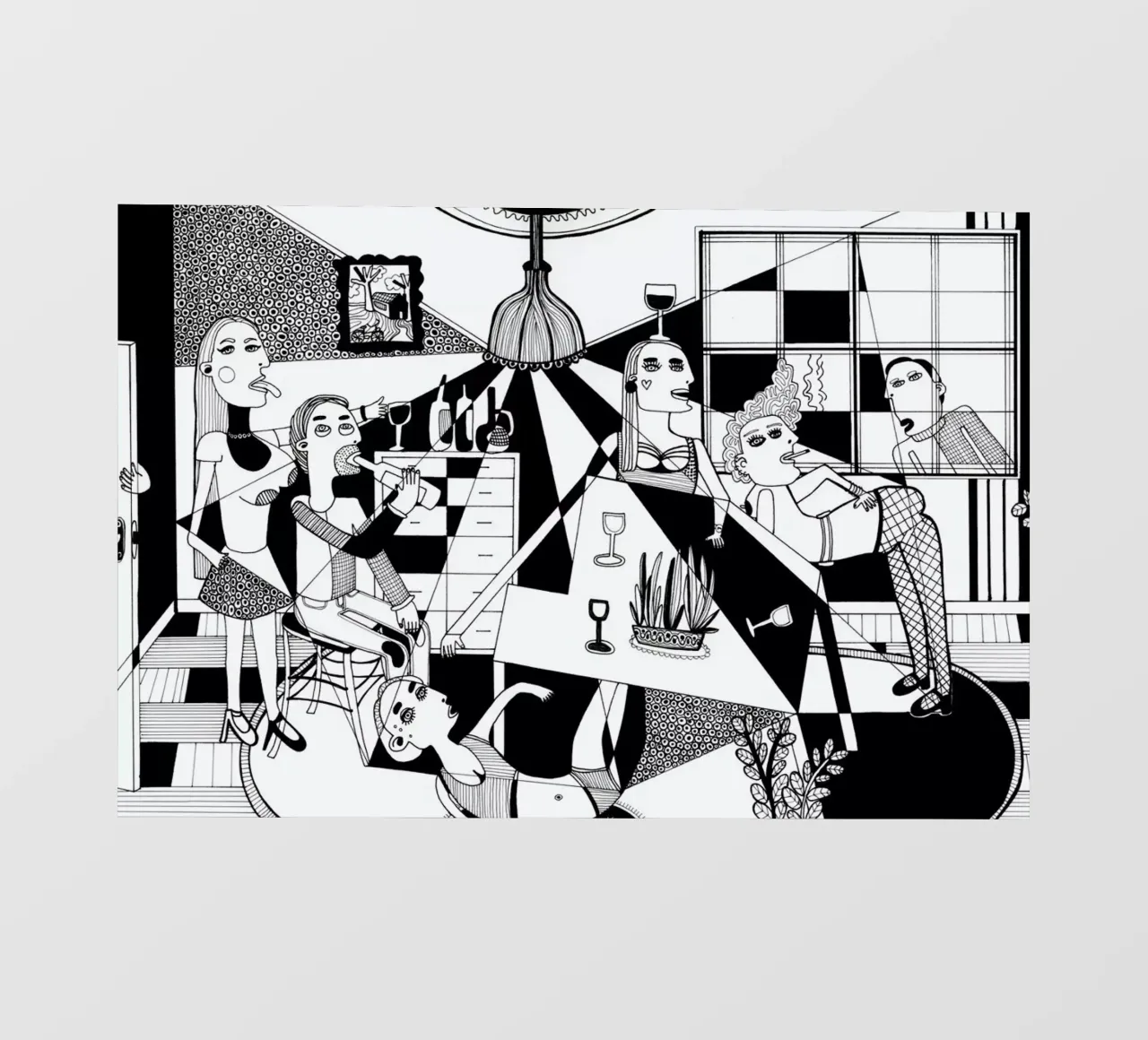 Party pellicola backlit da Studio Teer