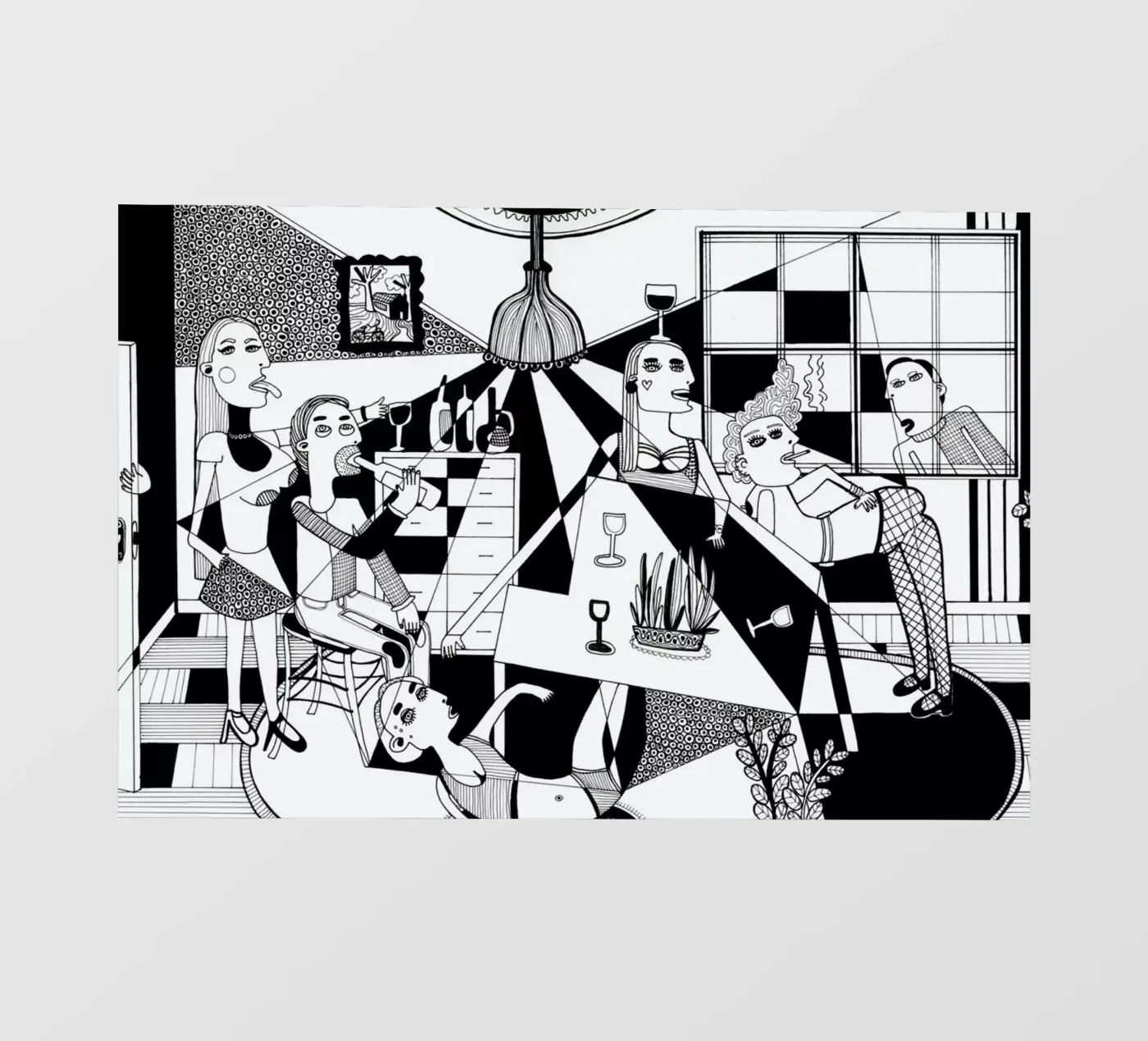 Party pellicola backlit da Studio Teer