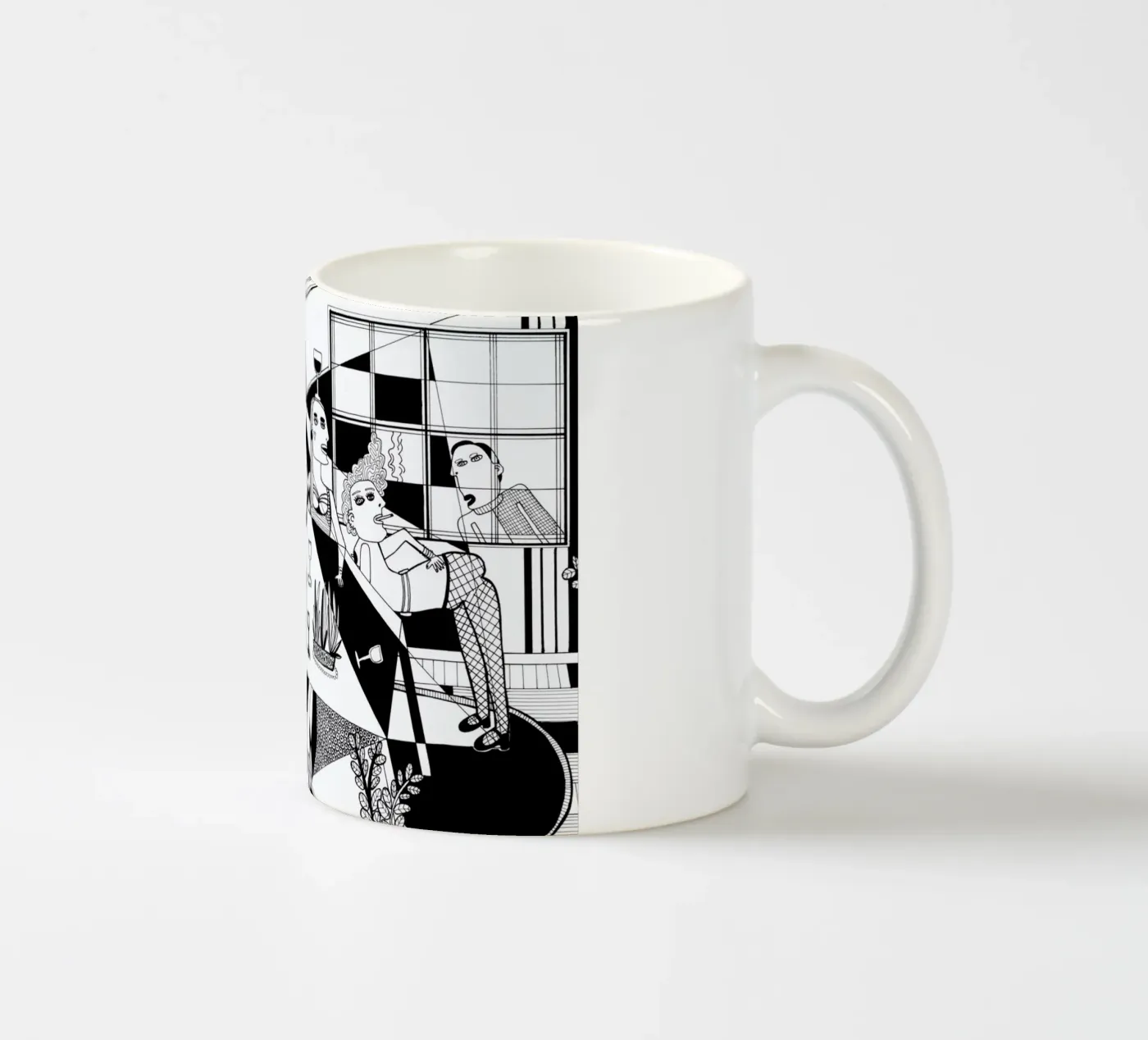 Party ceramic mug by Studio Teer