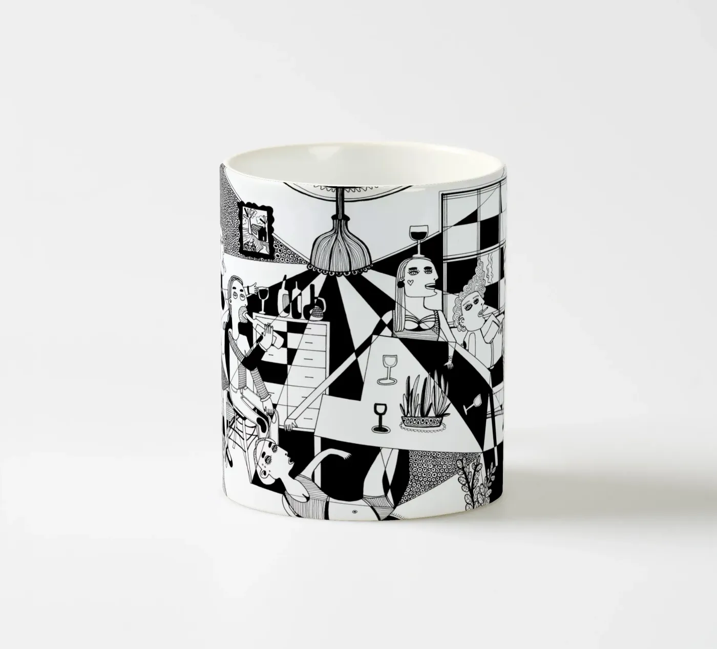 Party ceramic mug by Studio Teer
