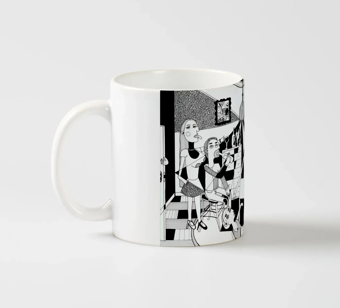 Party ceramic mug by Studio Teer