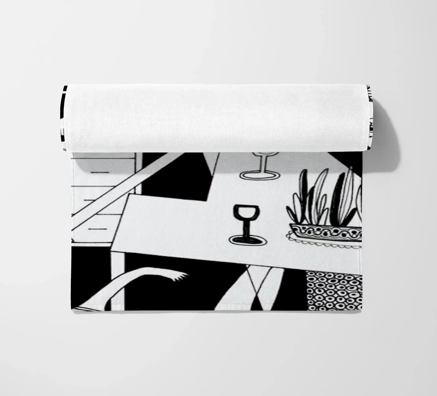 Party strandhanddoek van Studio Teer