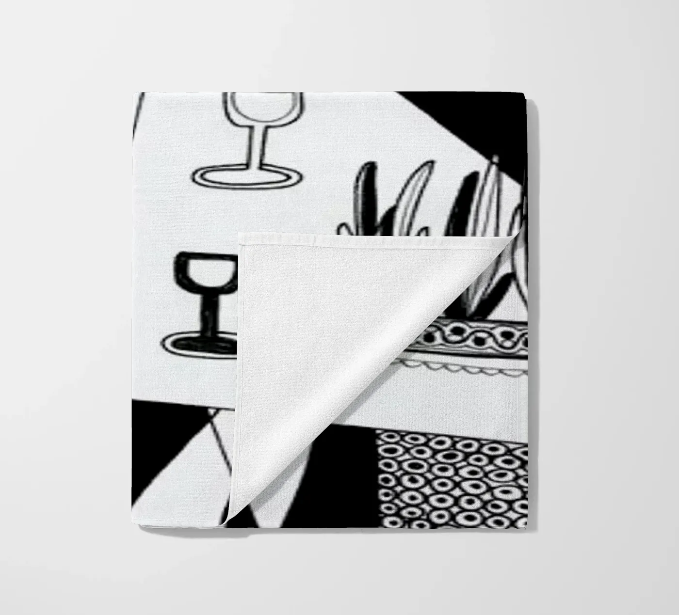 Party strandhanddoek van Studio Teer