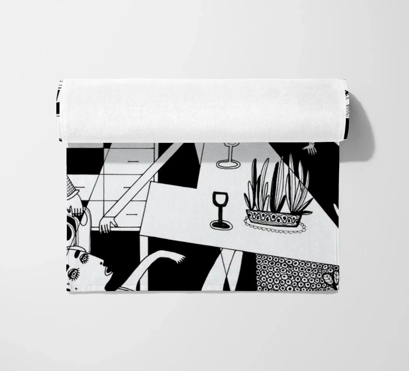 Party strandhanddoek van Studio Teer