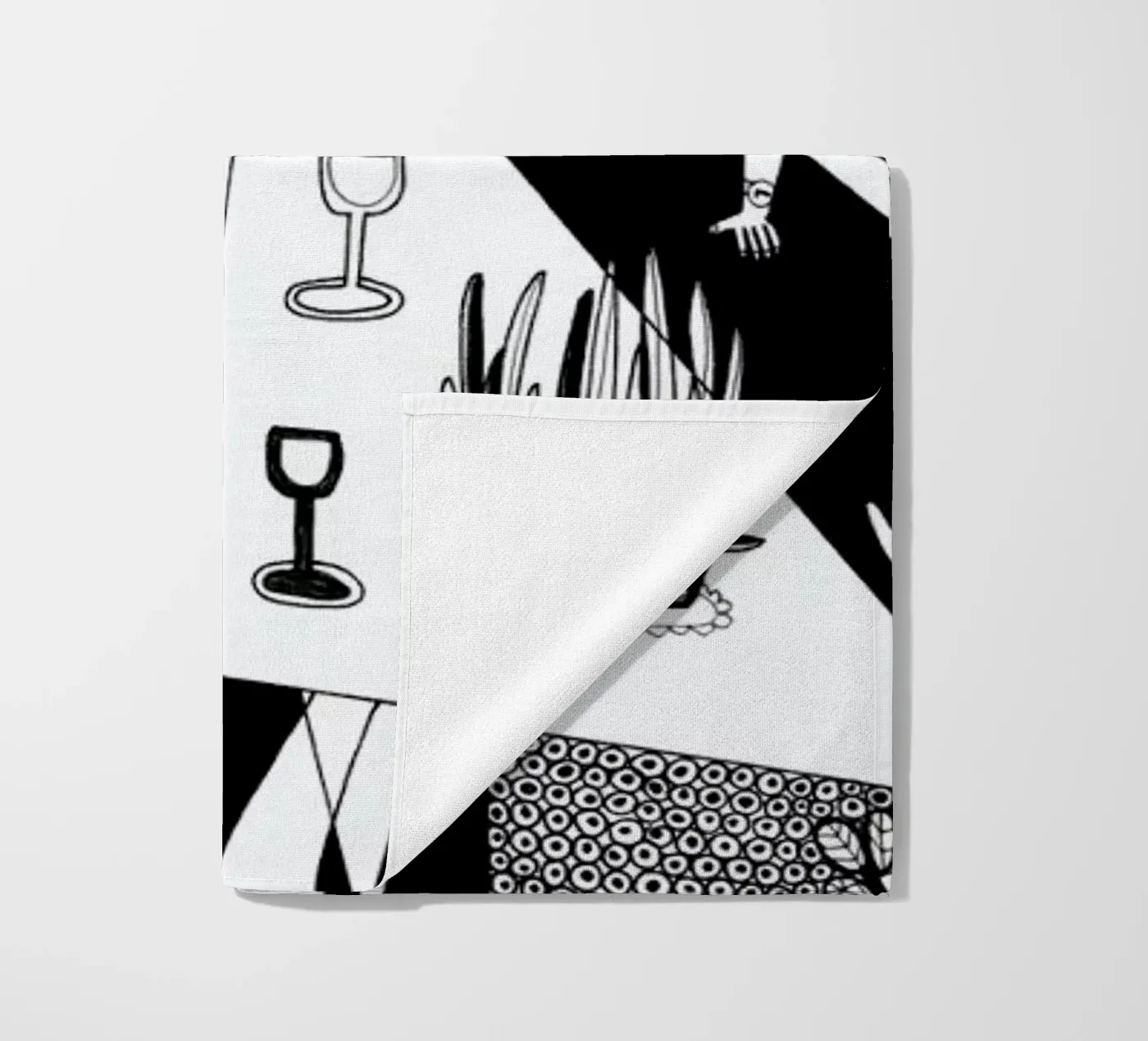 Party strandhanddoek van Studio Teer