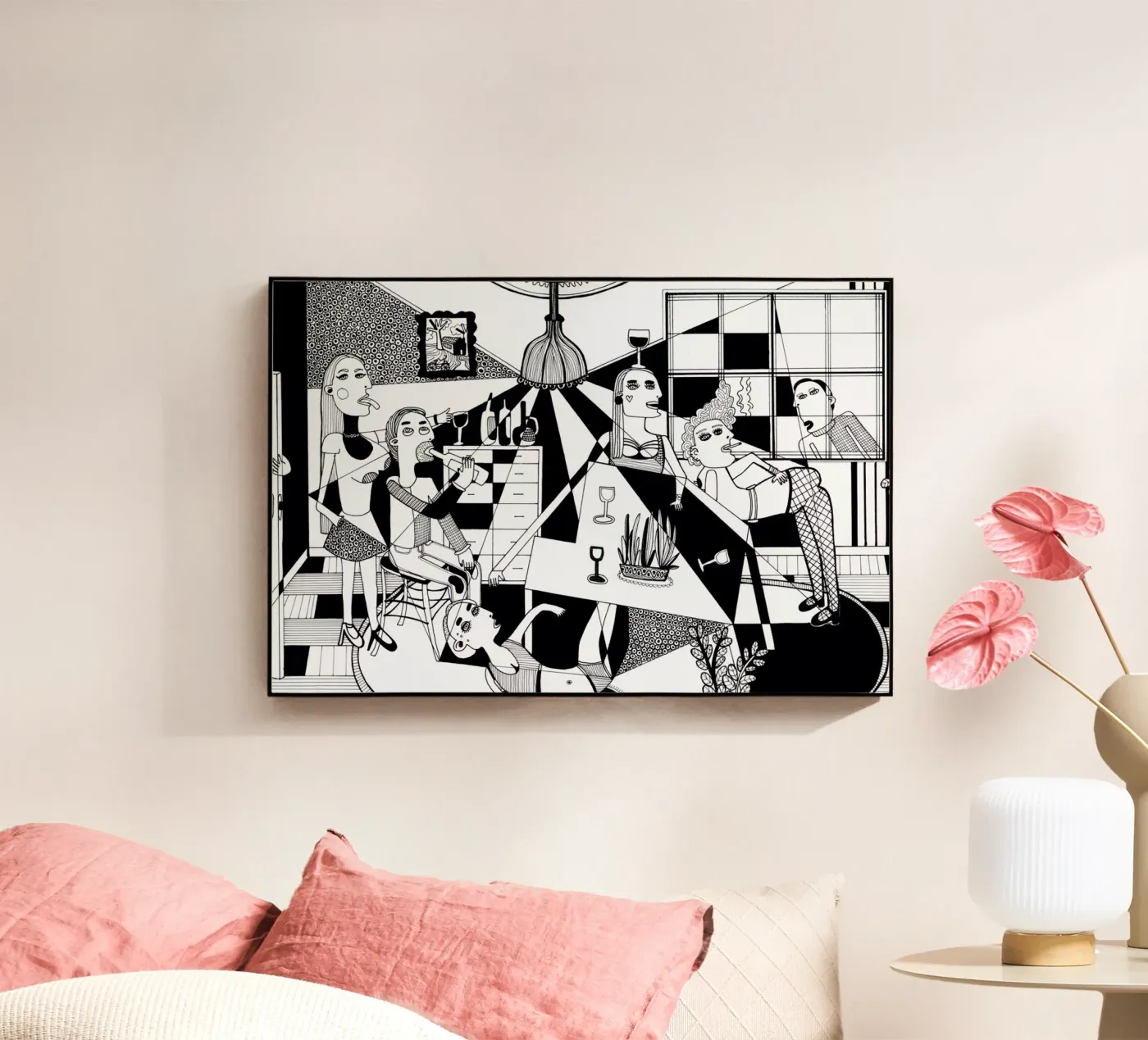 Party Acryl-Glas von Studio Teer