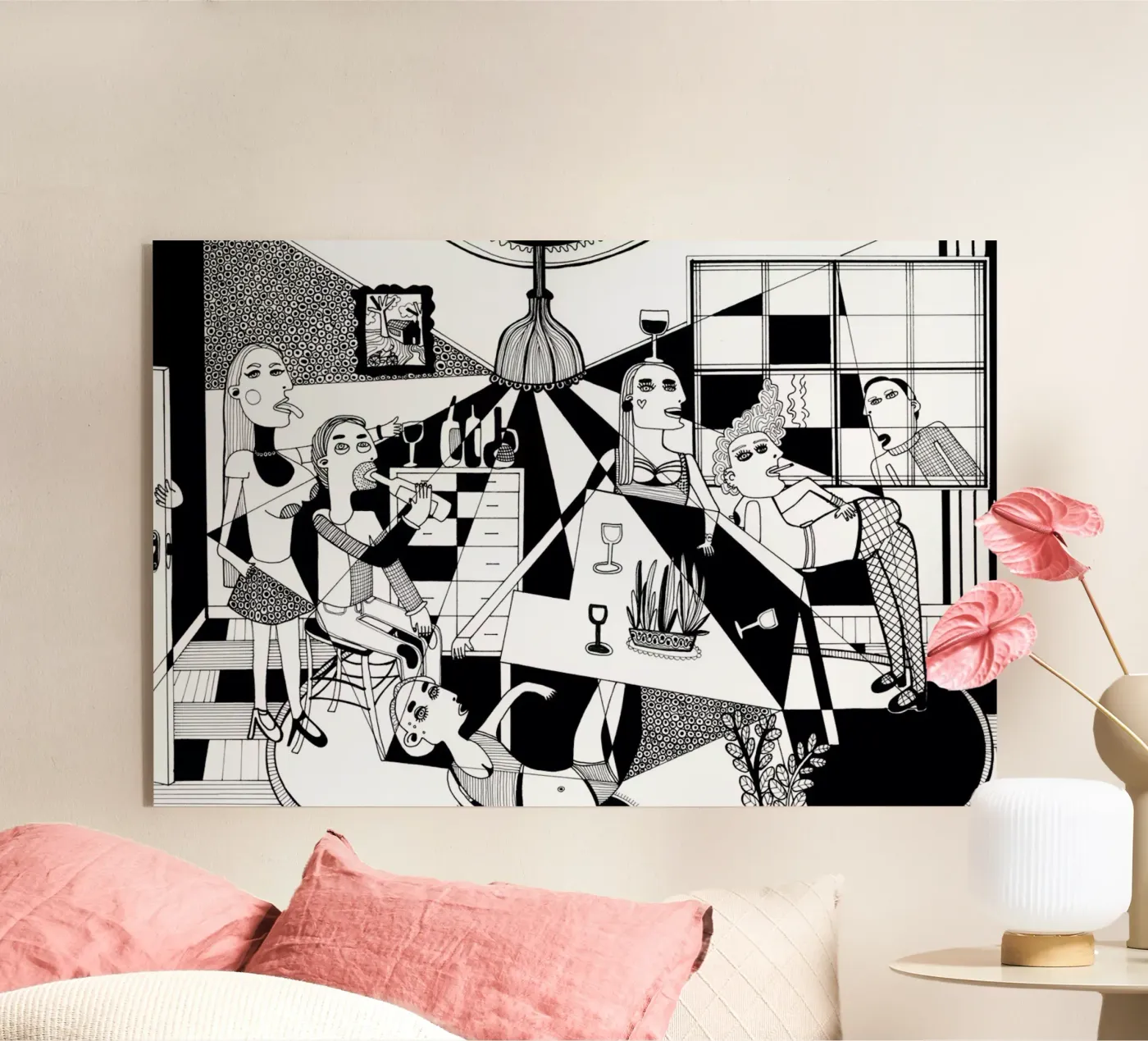 Party Acryl-Glas von Studio Teer