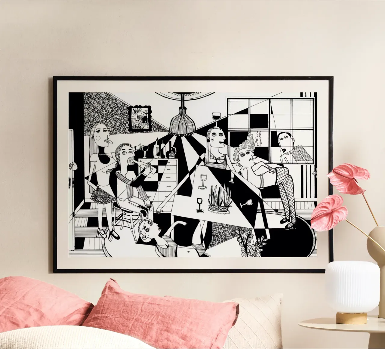 Party poster da Studio Teer