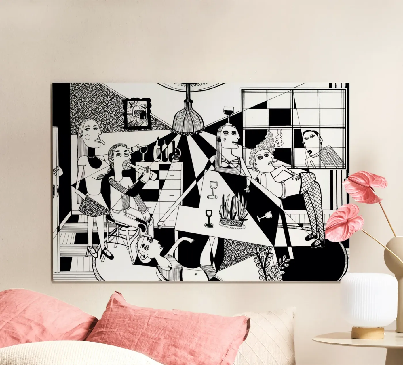 Party poster by Studio Teer
