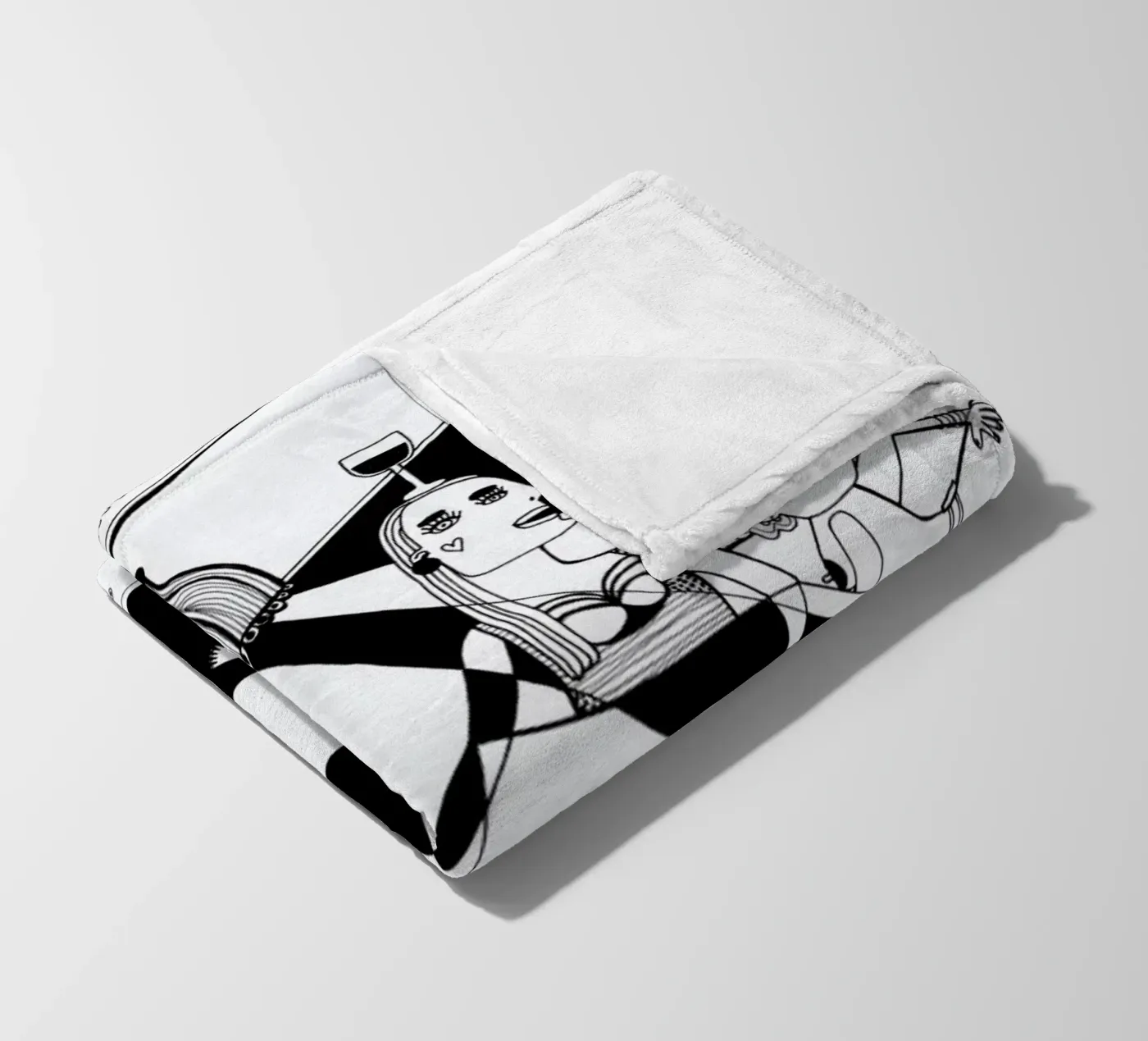 Party Fleecedecke von Studio Teer