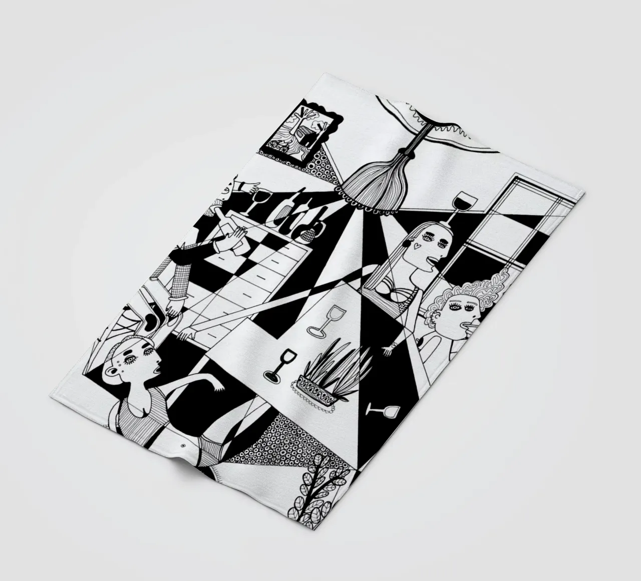 Party fleecedeken van Studio Teer