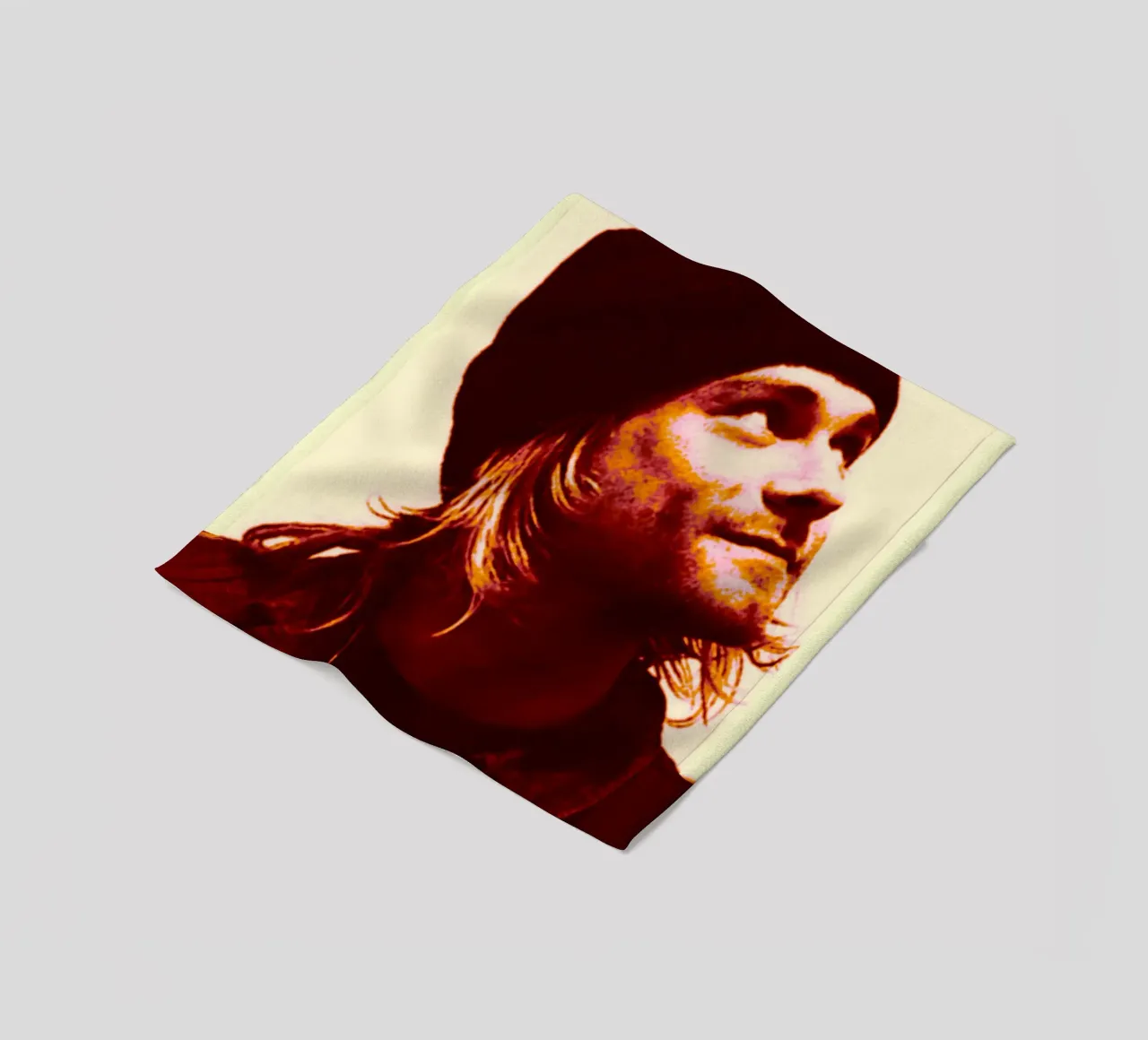 Kurt Cobain grunge coperta in pile da Lembayung art