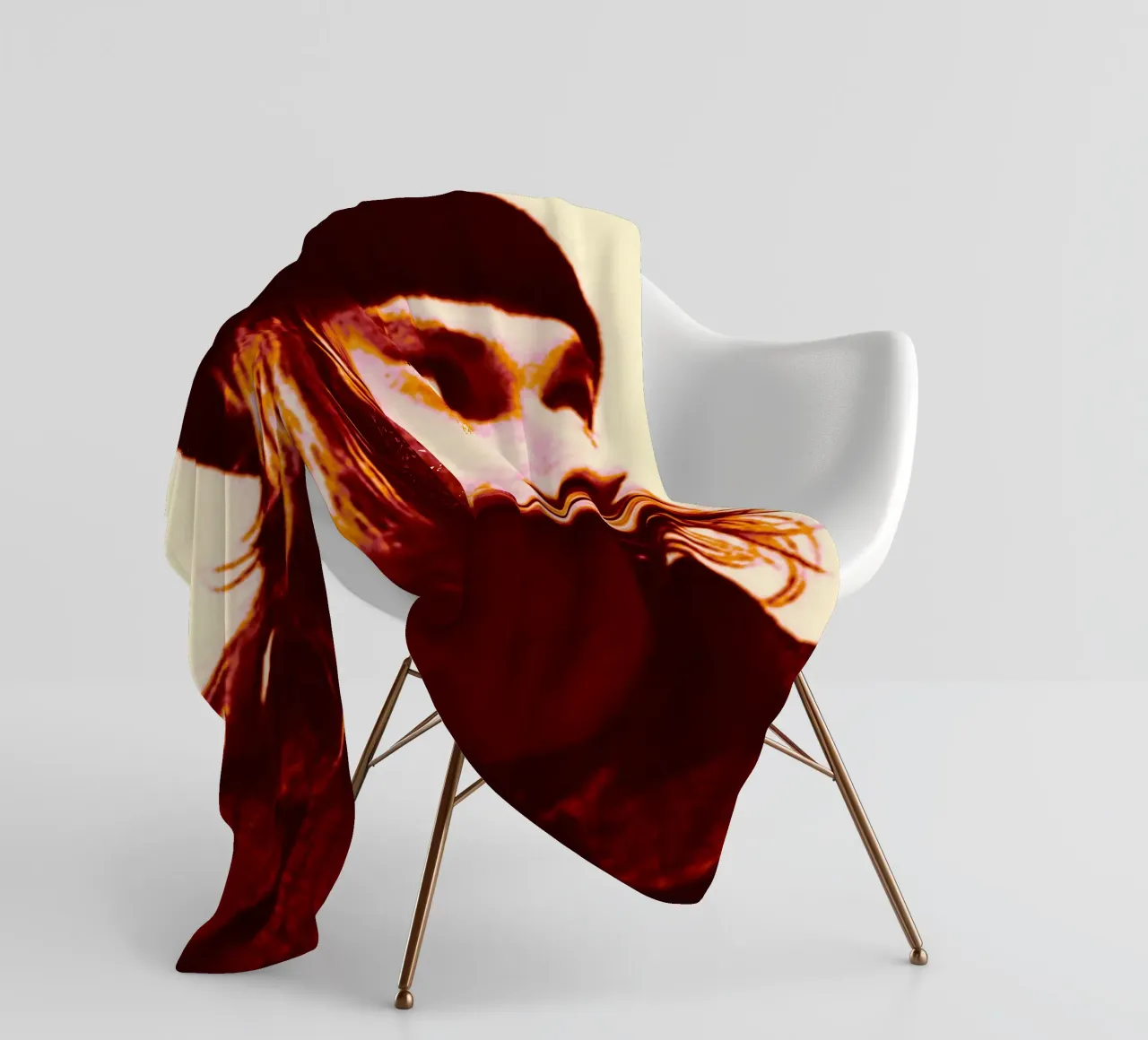 Kurt Cobain grunge coperta in pile da Lembayung art