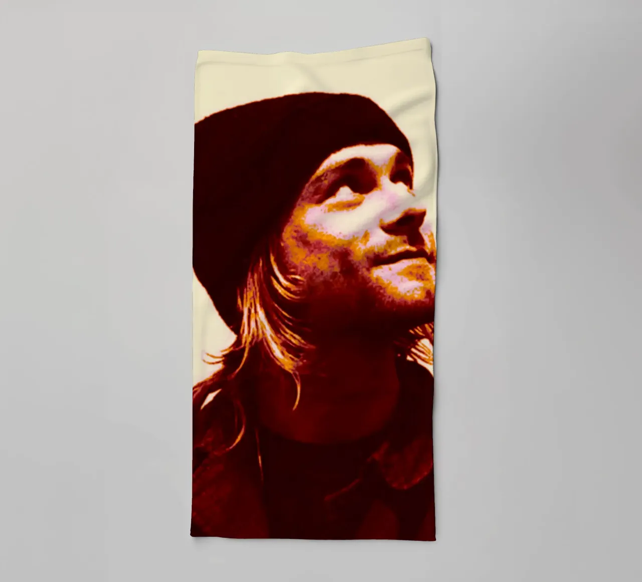 Kurt Cobain grunge asciugamano da bagno da Lembayung art