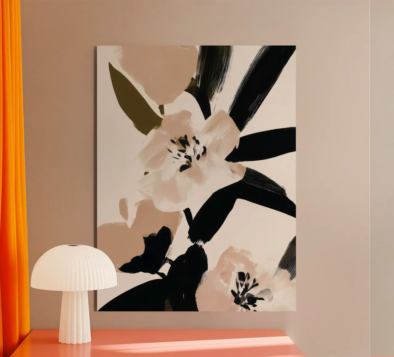 Blush Noir 1 alluminio dibond da Seed & Signal