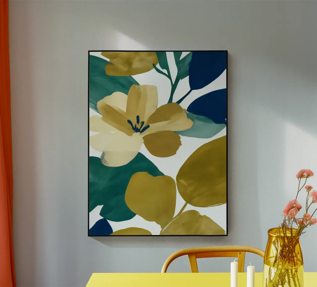 Flora d'oro plexiglass da Seed & Signal