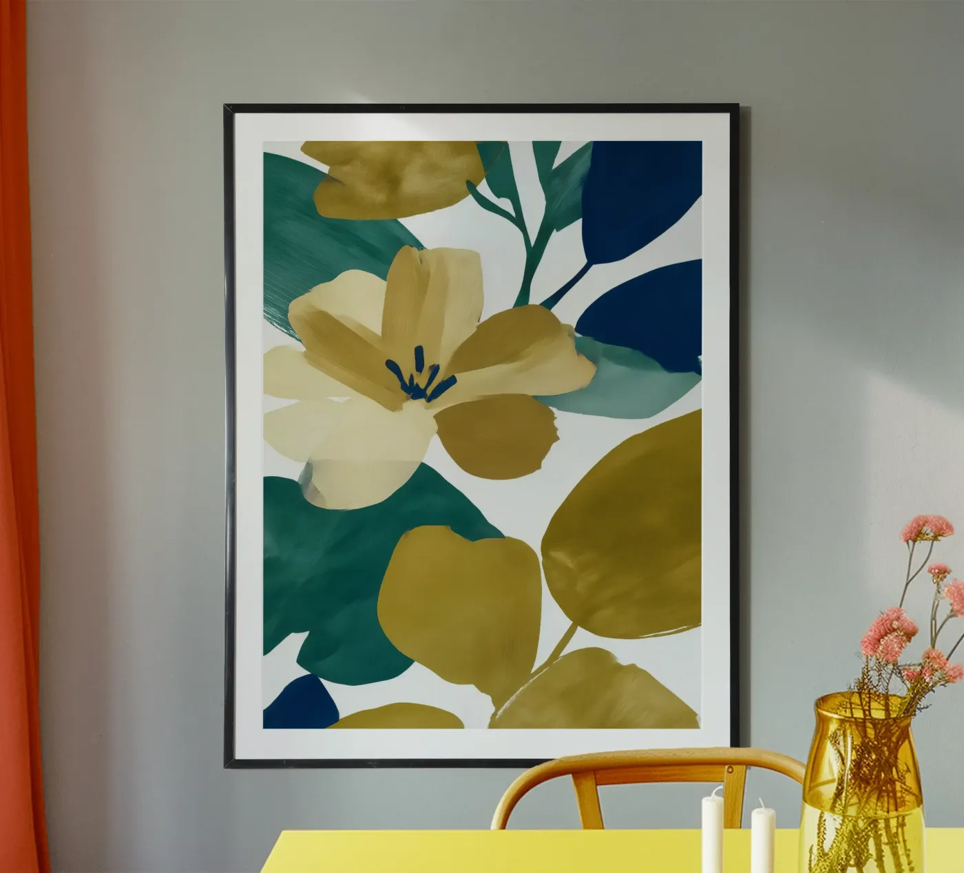 Flora d'oro poster da Seed & Signal