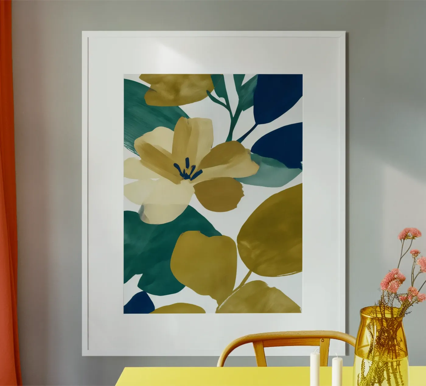 Flora d'oro poster da Seed & Signal