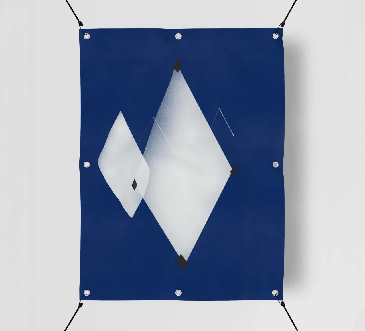 Composizione Zen 06 telo in pvc da Little Dean