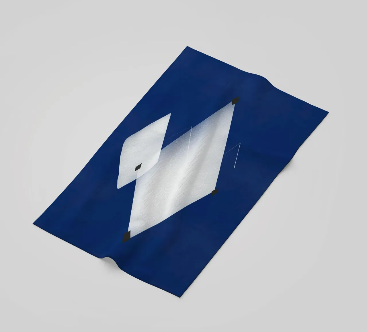 Zen composition 06 beach towel by Little Dean