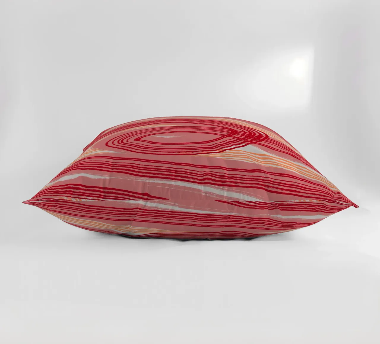 Astrazione delle linee 22 cuscino da Little Dean