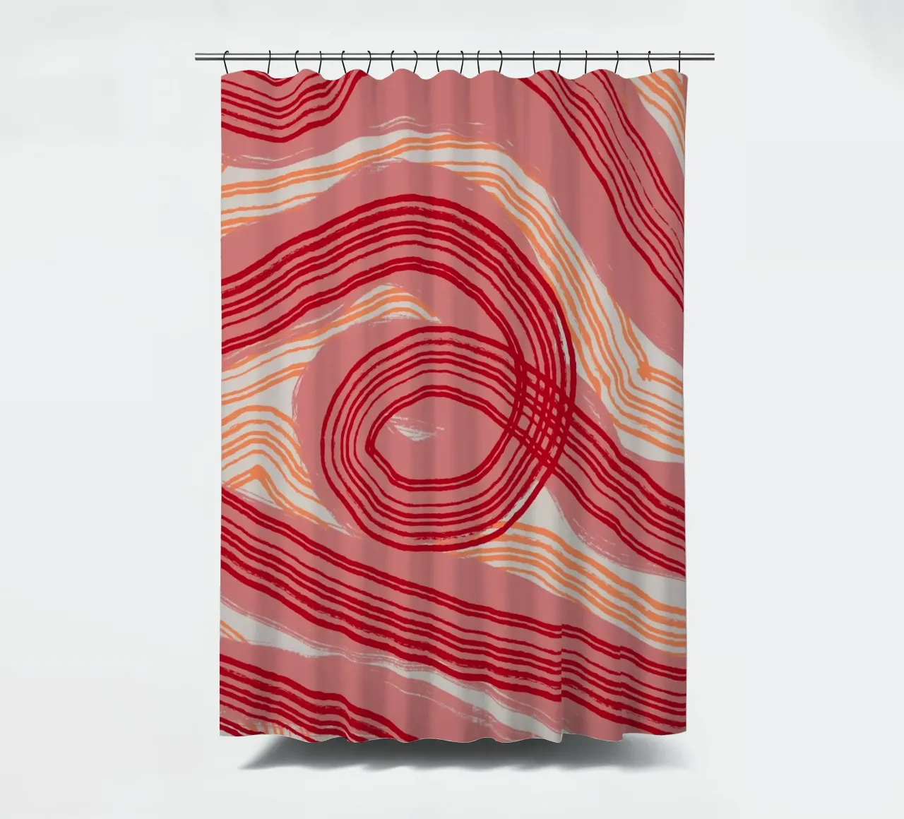 Astrazione delle linee 22 tenda da doccia da Little Dean