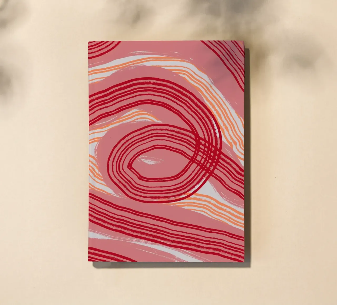 Line abstraction 22 notebook by Little Dean