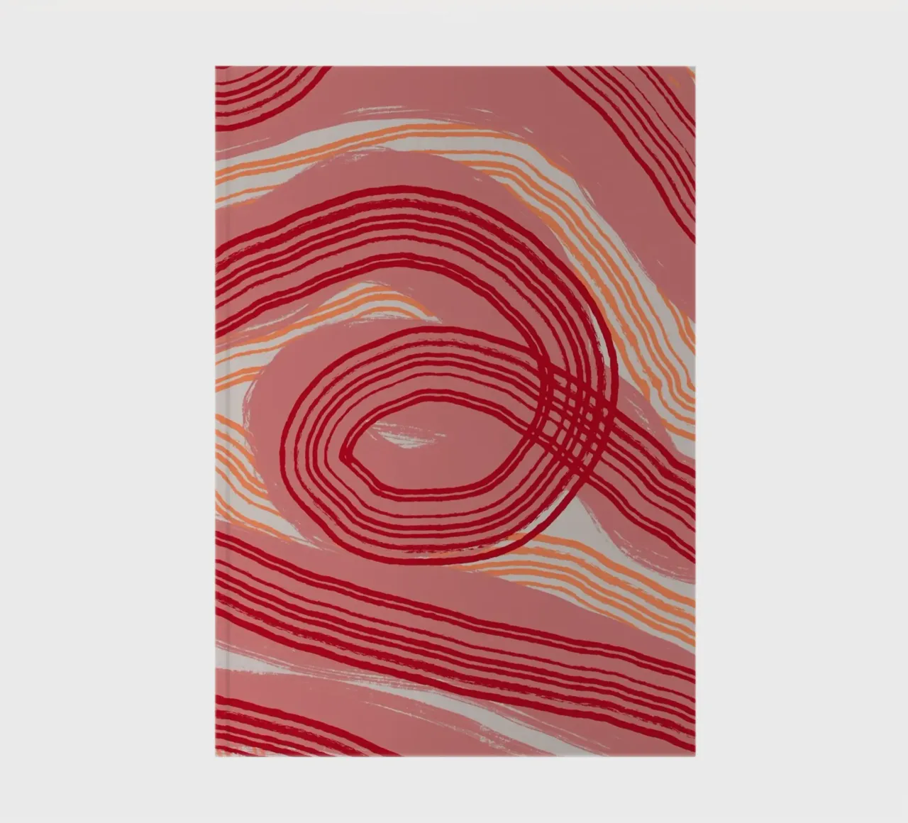 Line abstraction 22 notebook by Little Dean