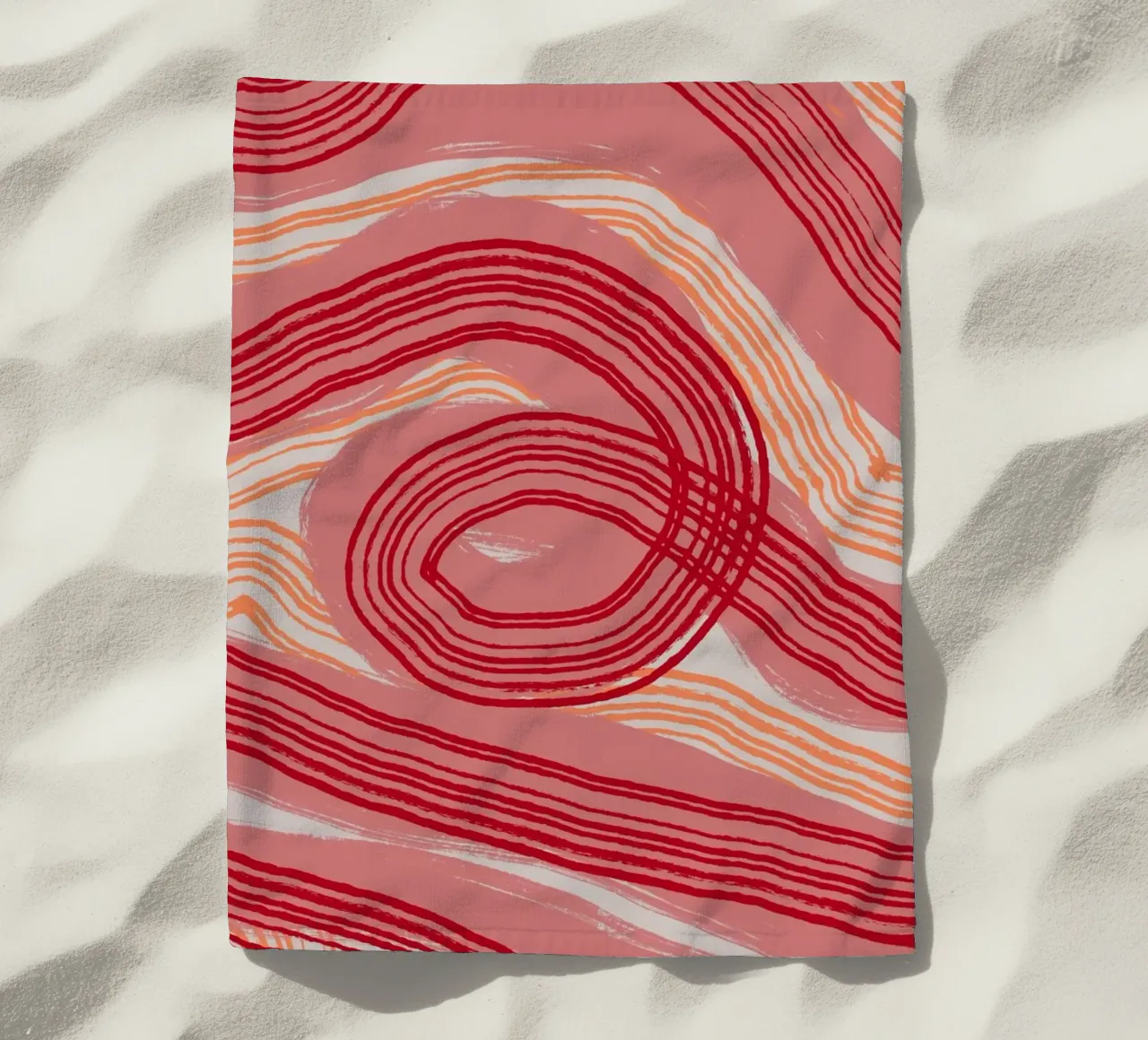 Astrazione delle linee 22 telo mare da Little Dean