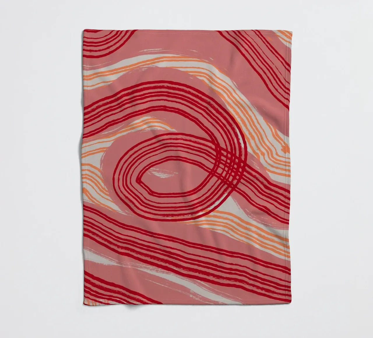 Astrazione delle linee 22 coperta in pile da Little Dean