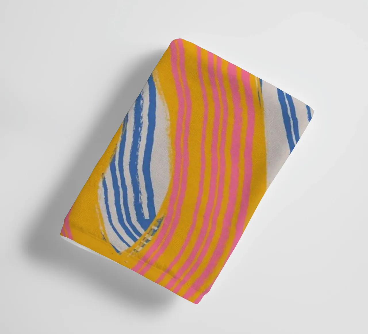 Line abstraction 23 towel by Little Dean