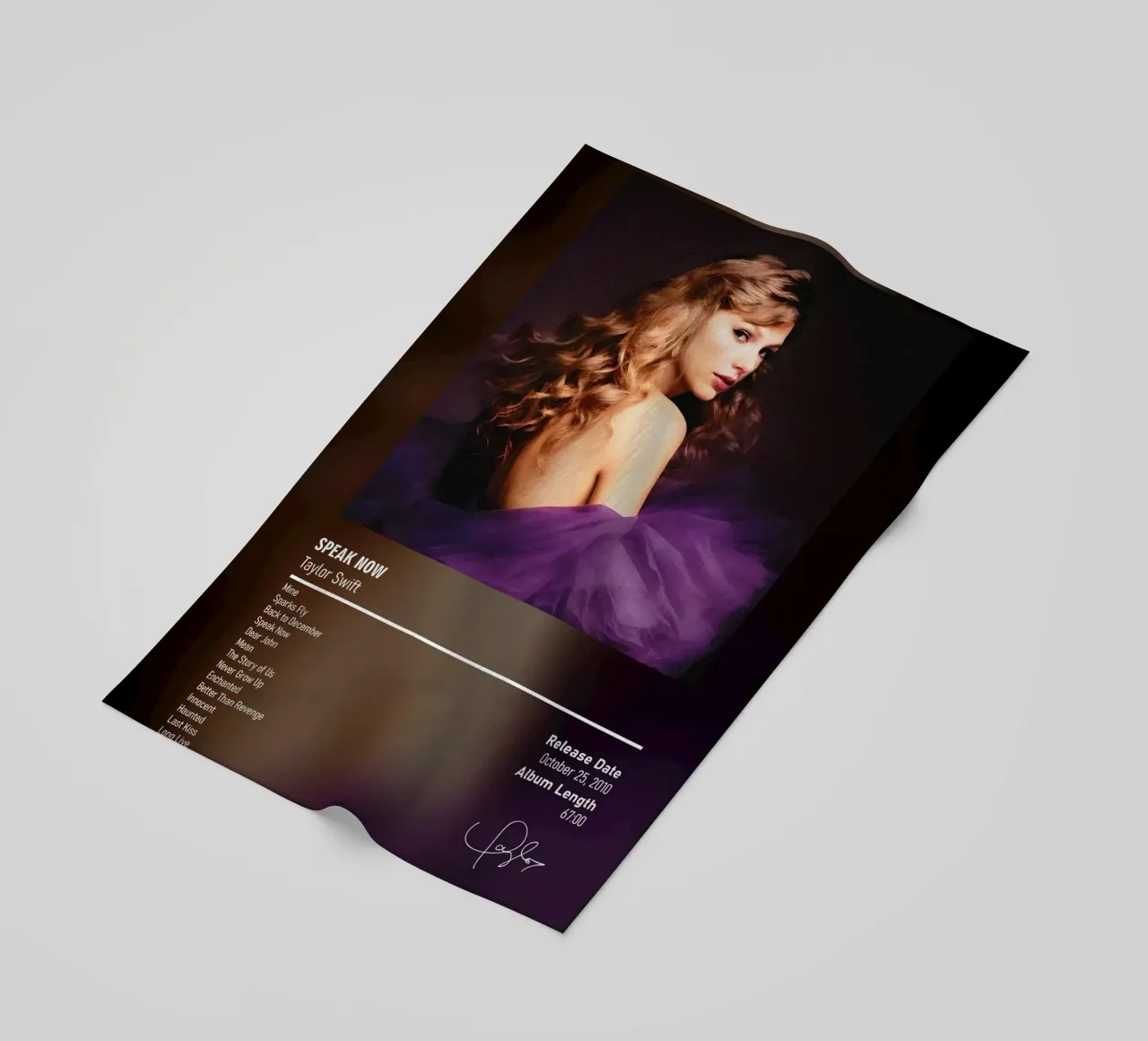 Speak Now (2010)  Taylor Swift telo mare da DGUnder