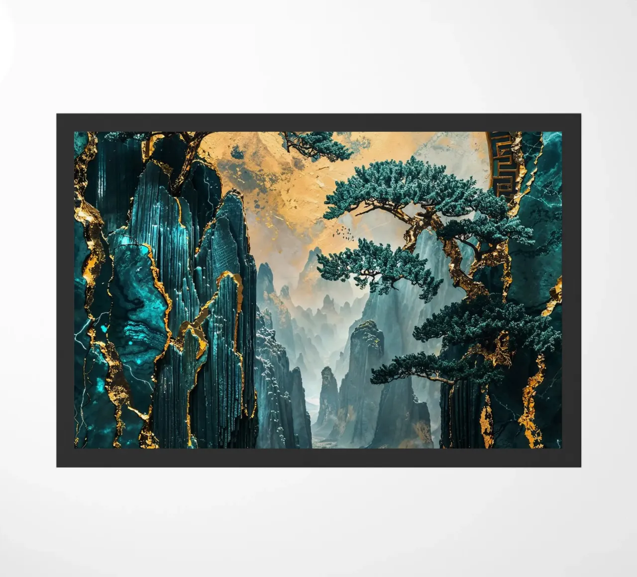 Kintsugi Mountain Realm zerbino da Pixaverse