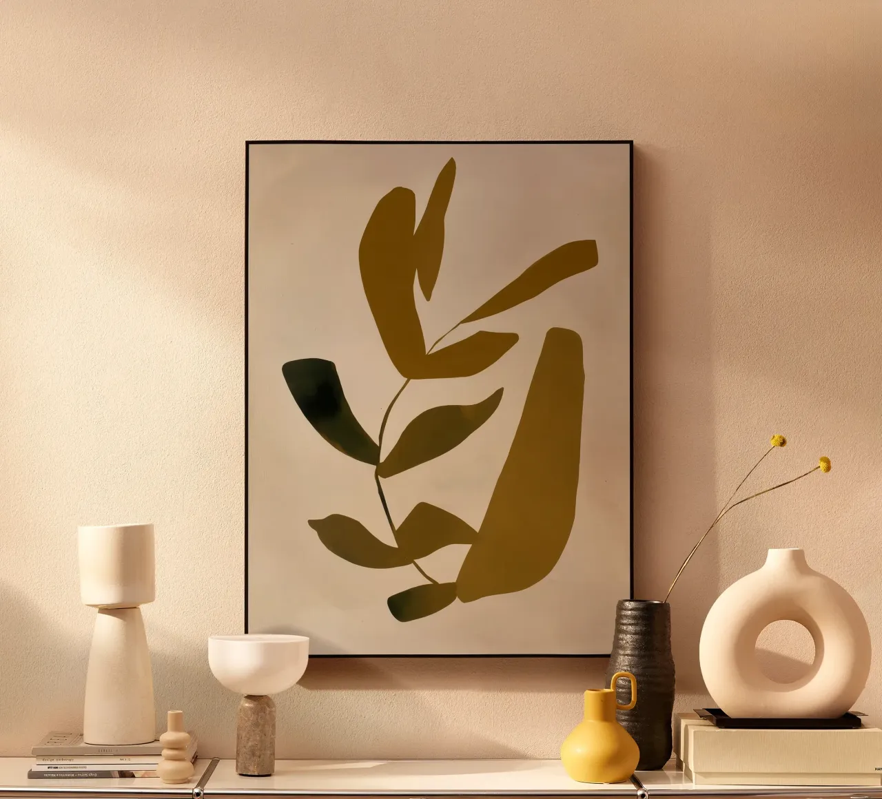 Studio sulla foglia d'oro 2 plexiglass da Seed & Signal