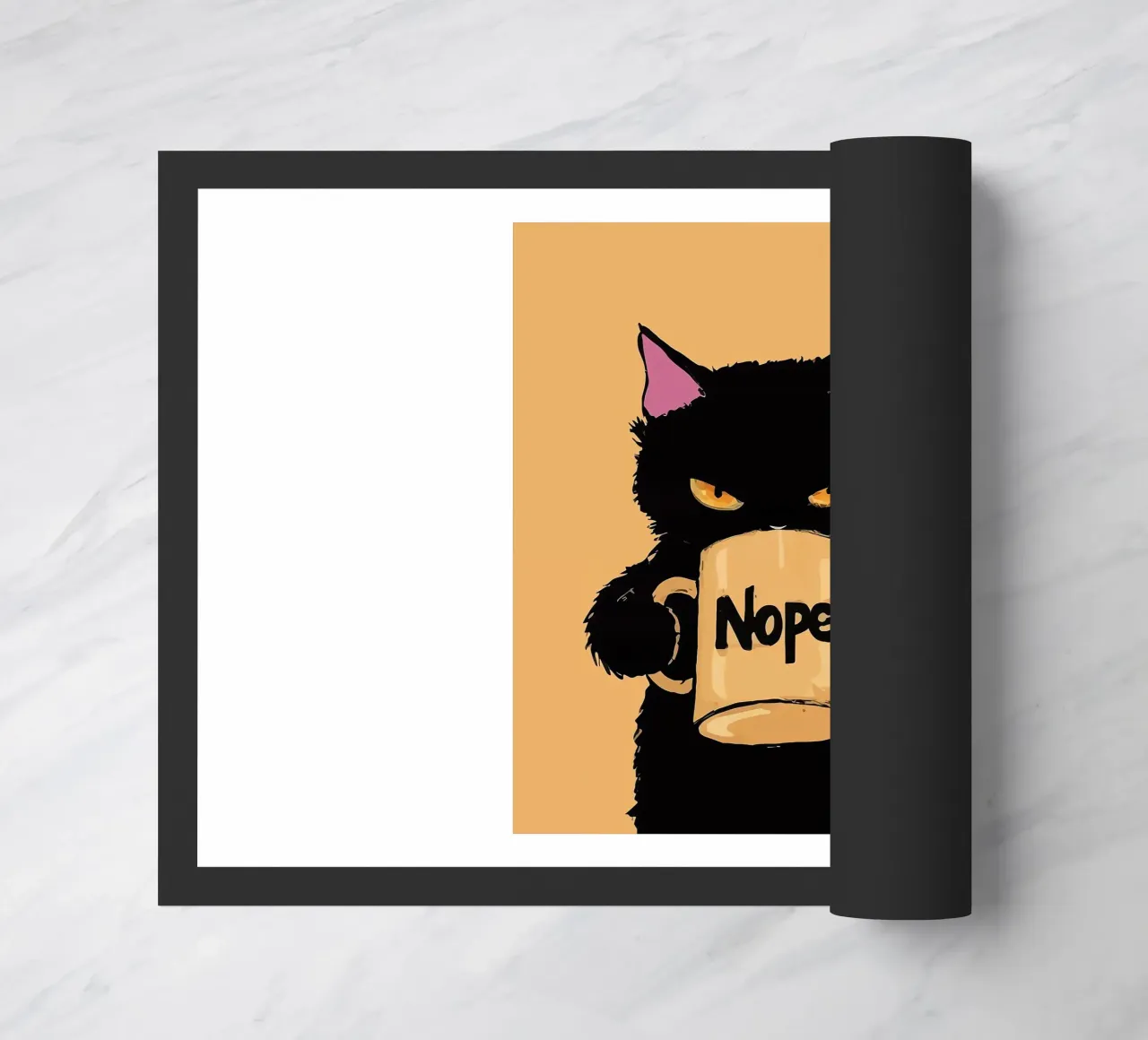 Gatto nero zerbino da Kaden