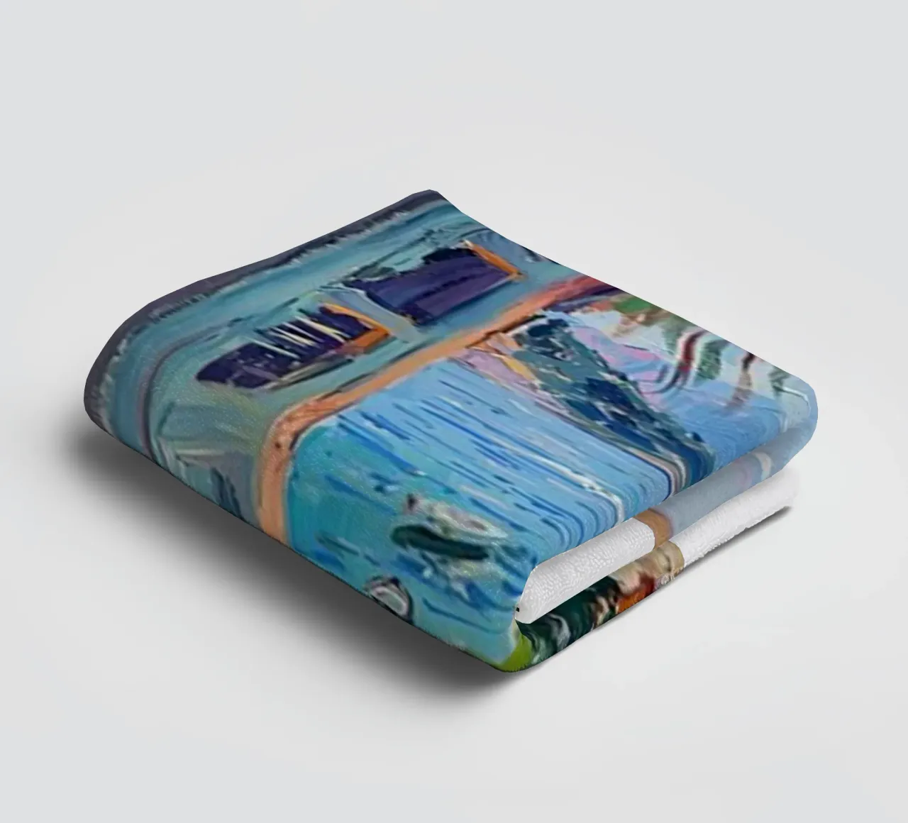 open window see seaside view towel by briyan shop