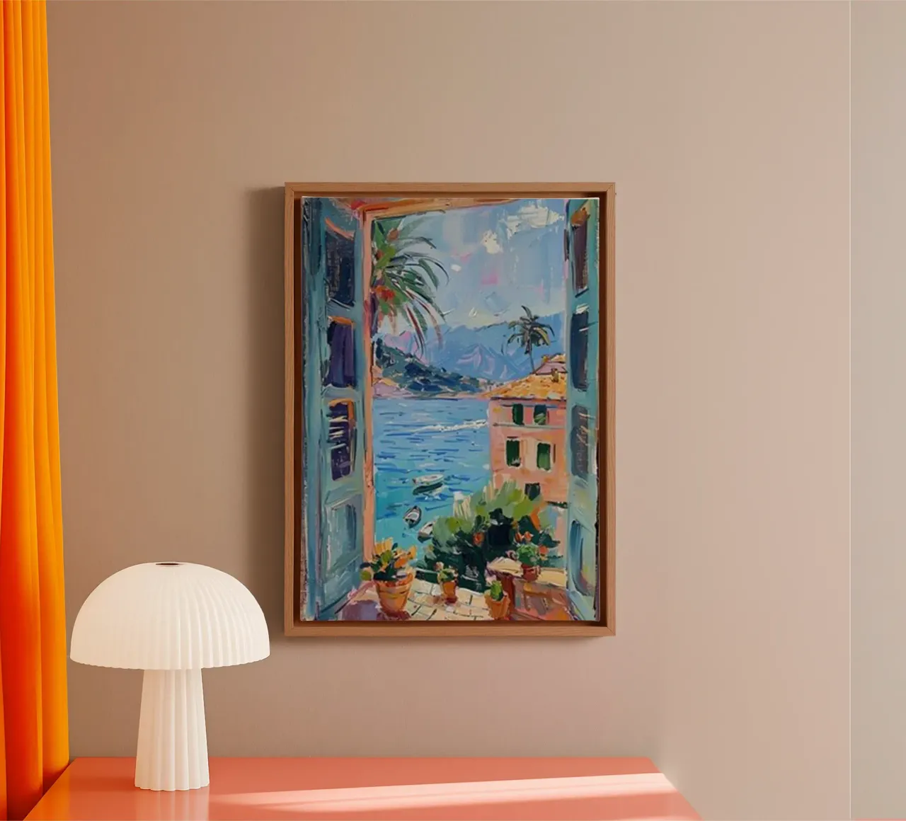 open window see seaside view canvas by briyan shop