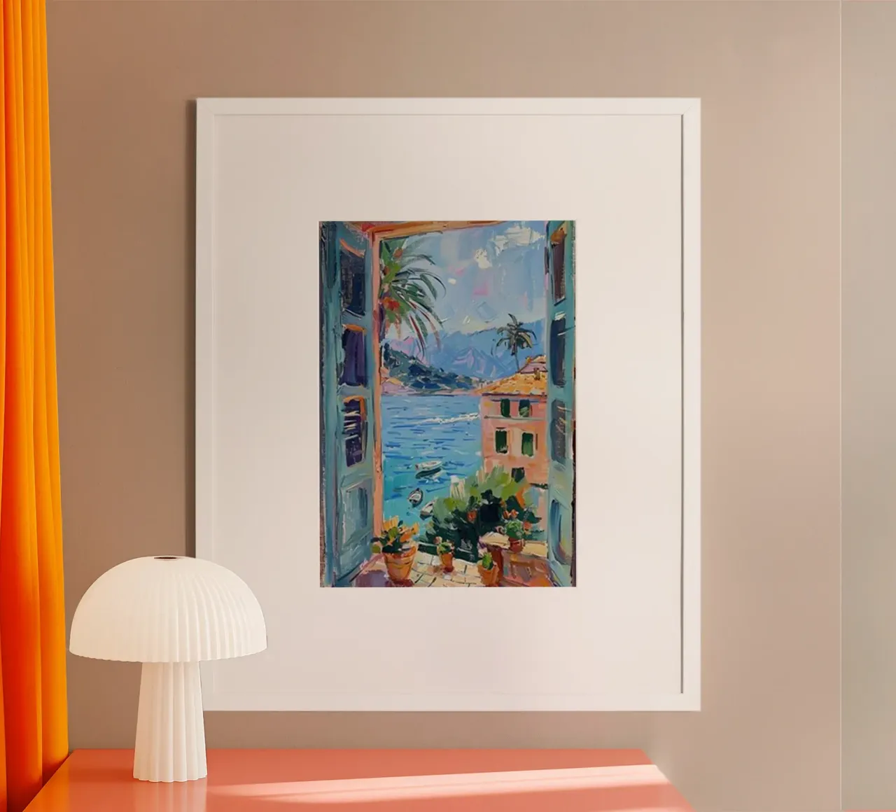 open window see seaside view hahnemühle by briyan shop