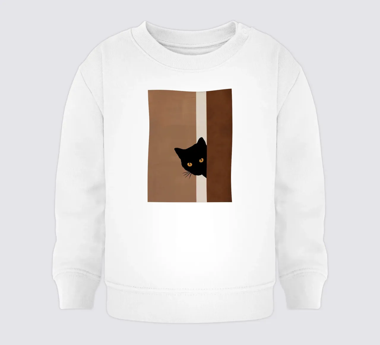 Gatto nero felpa neonato da Kaden