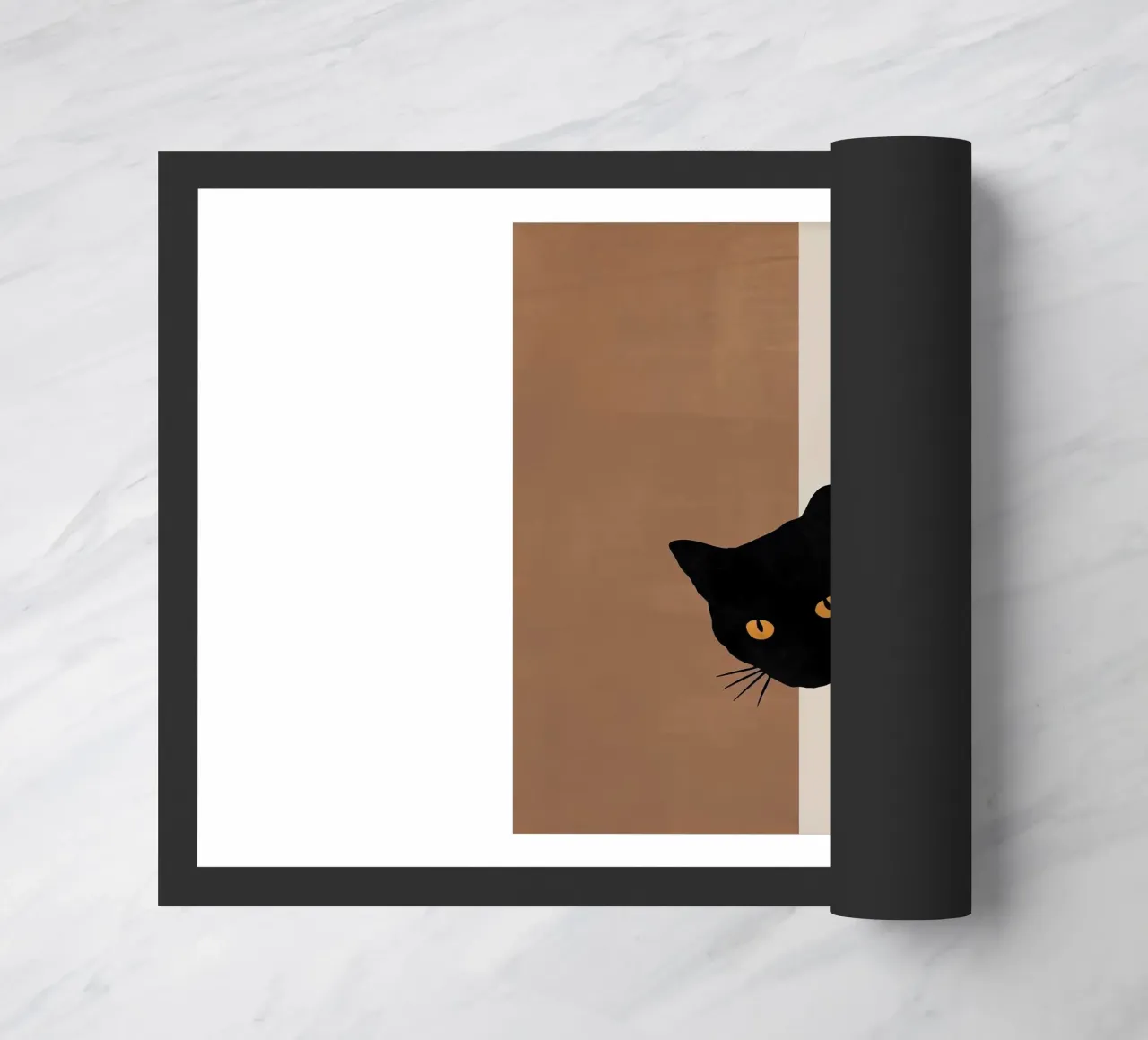 Gatto nero zerbino da Kaden