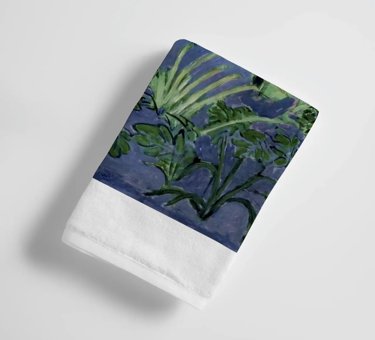 trees, leaves, and shrubs towel by briyan shop