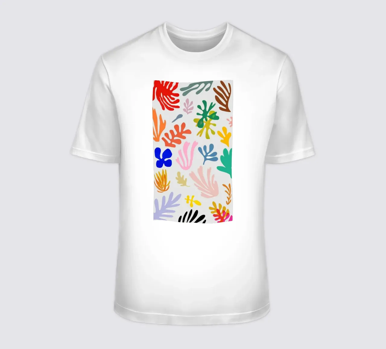 foglie stilizzate t-shirt da briyan shop