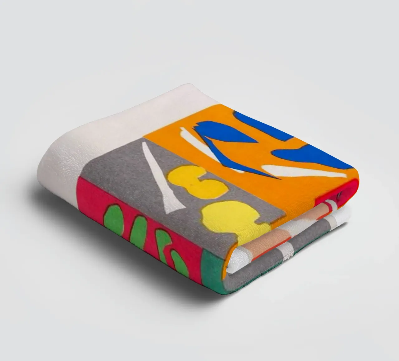 Orangenblattsegmente Handtuch von briyan shop