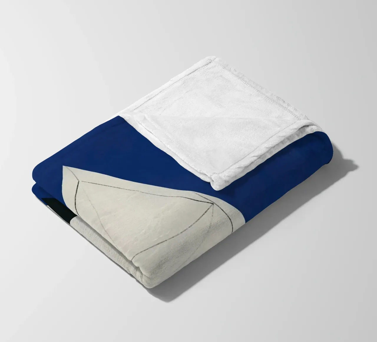 Composizione zen 08 coperta in pile da Little Dean